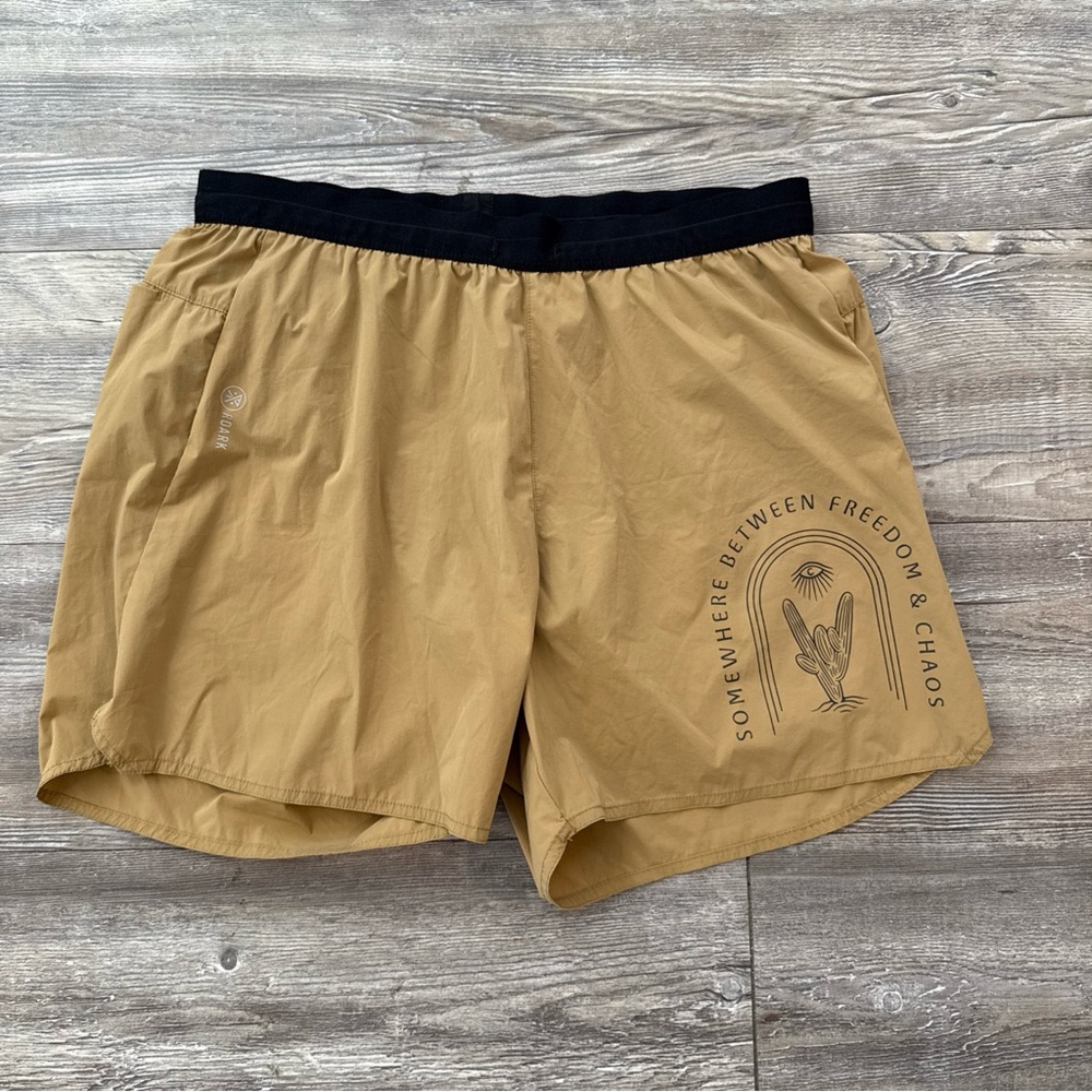 Roark Alta 5” Shorts Men’s Medium Run Amok Lined Running Athletic Fitness Gym